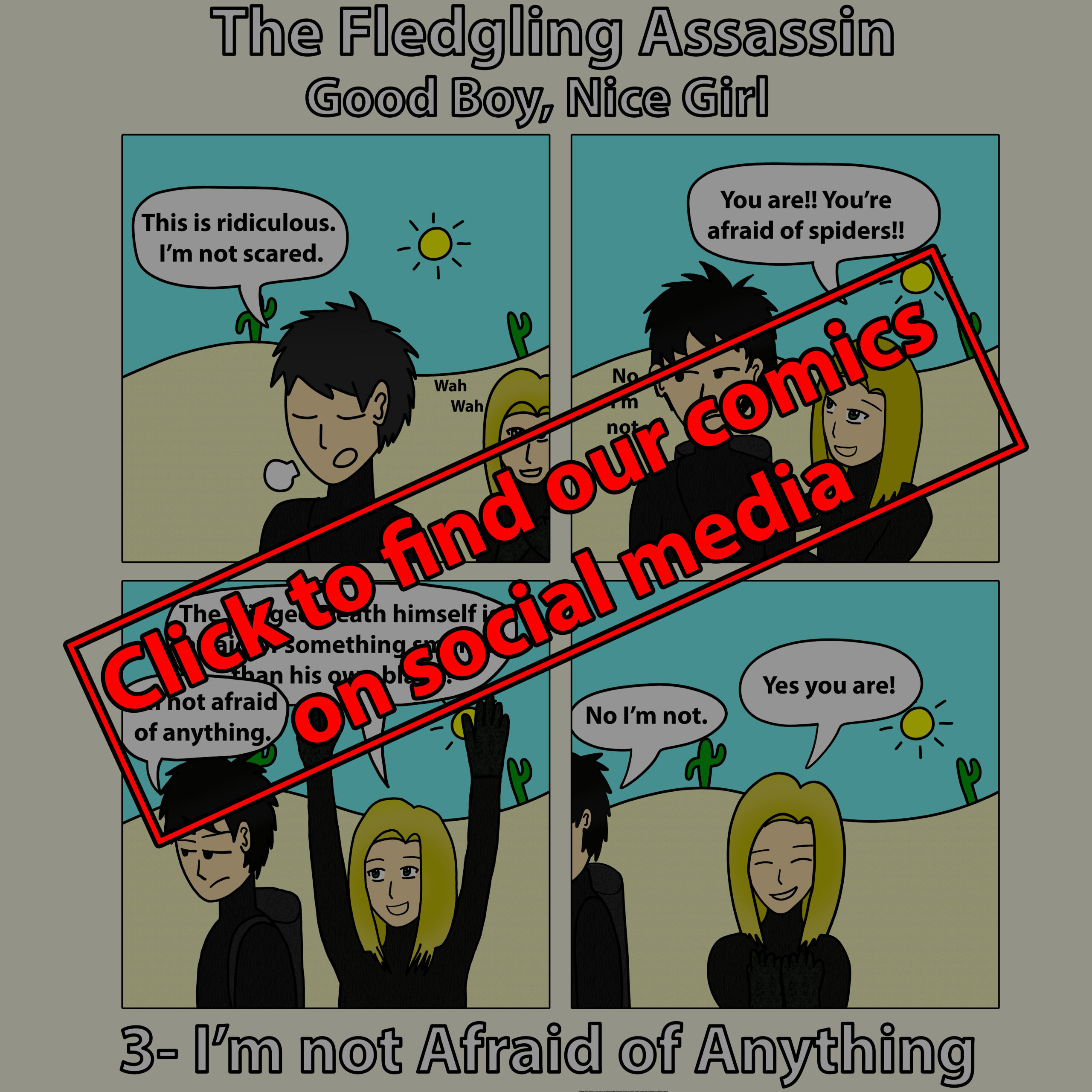 Find Our Comics on Social Media