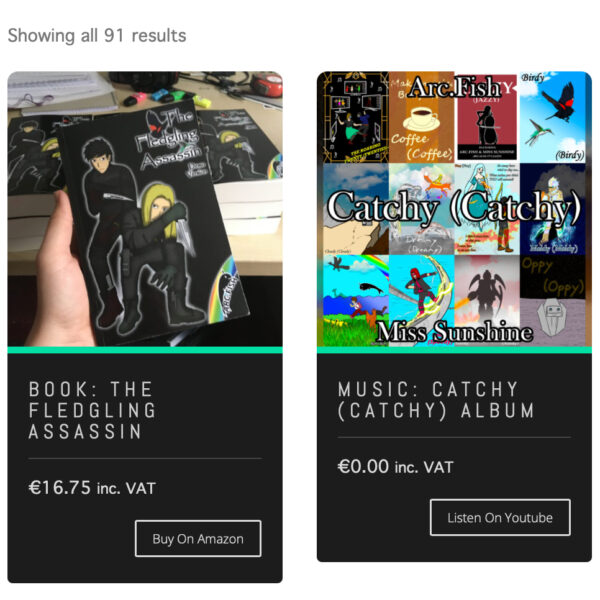 4 - Arcfish shop screenshot tfa + catchy square