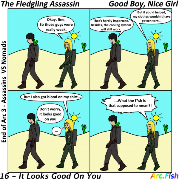 Comic 16 - It Looks Good On You small