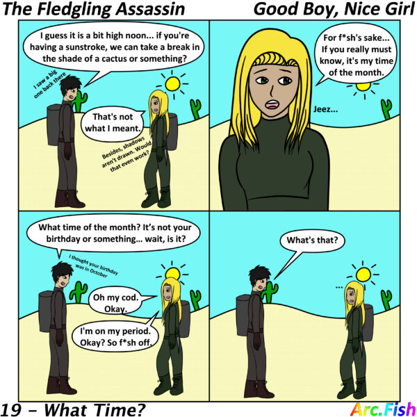 Comic 19 - What Time small